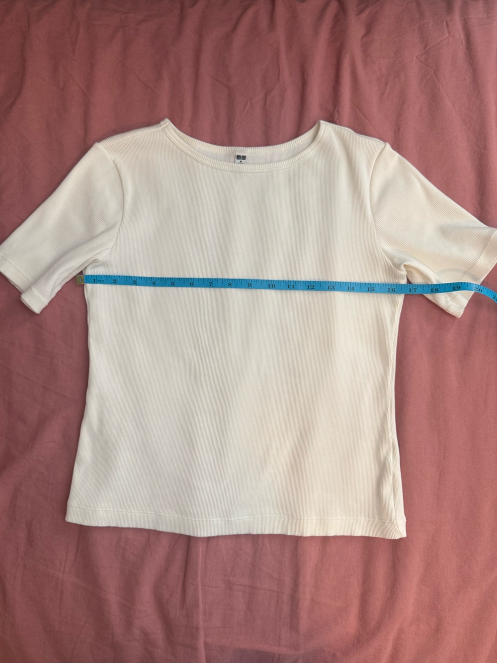 Uniqlo Ribbed Tee - Picture 2 of 4